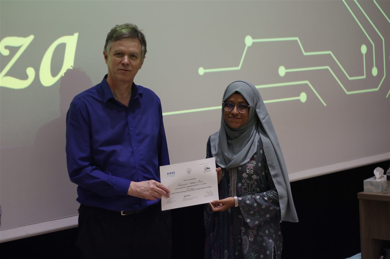 Certificate & Crest Giving Ceremony for Former EBs
