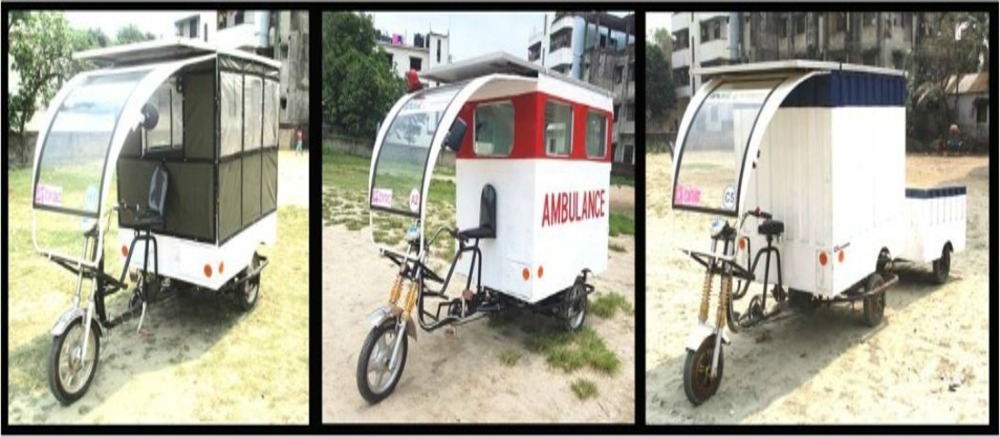 Solar Powered Electric Vans for IDCOL